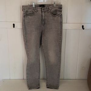 Womens Banana Republic gray denim jeans